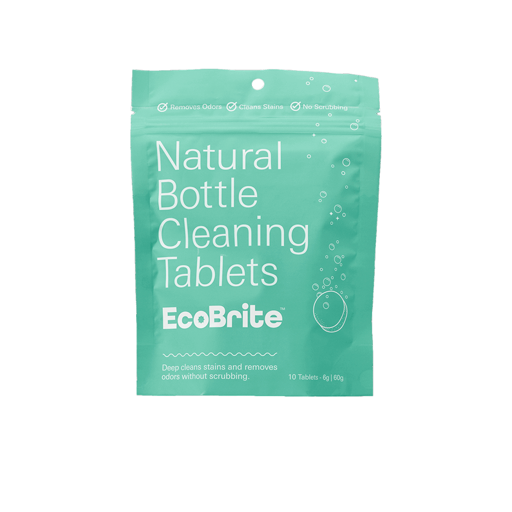 EcoBrite Shaker Cleaning Tablets Container - Front