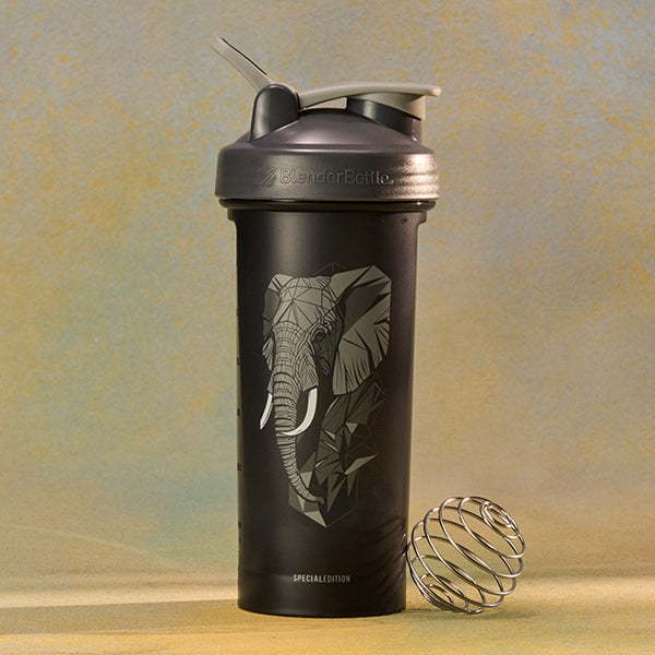 Elephant shaker bottle by BlenderBottle