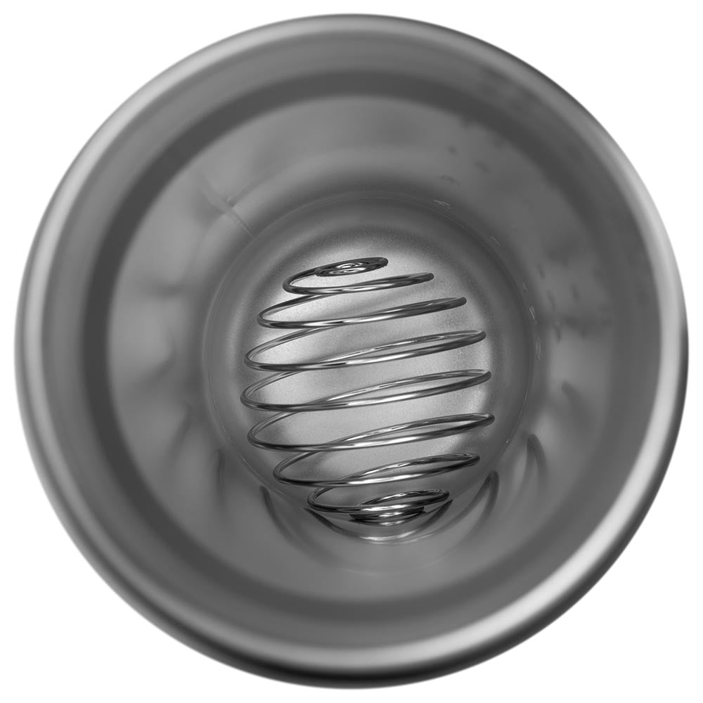 BlenderBall wire whisk shaker inside insulated protein shaker