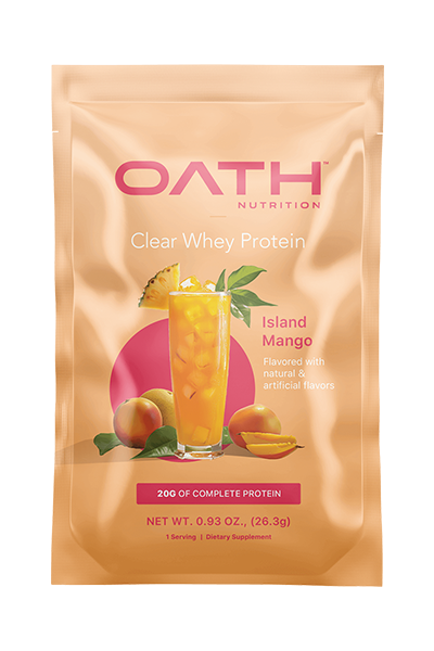 Oath Clear Whey Protein Samples