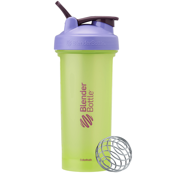 Blender Bottle - 20oz Skins Palms 01 Purple On Purple