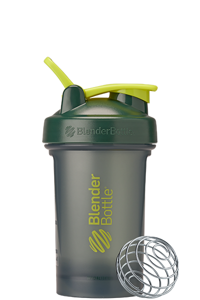 Peach 20oz BlenderBottle protein shake cup. | Color#forest_Size#20oz