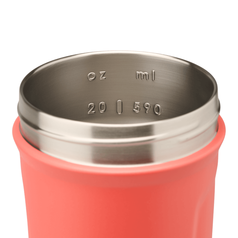 Strada Insulated Stainless Steel Shaker Cup with Flip Cap Cobalt