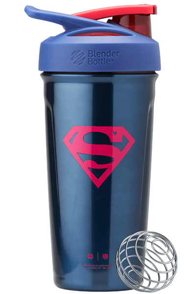 Blender Bottle Strada Insulated Stainless Steel DC Comics Style Batman