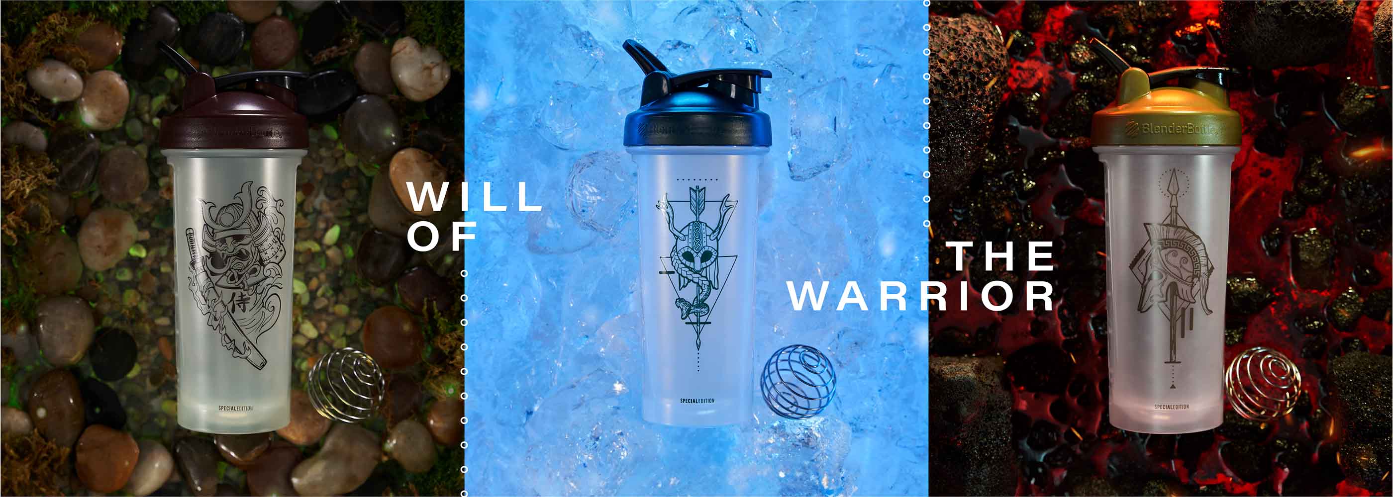 Will Of The Warrior - Special Edition Shaker Cups - Shop Now