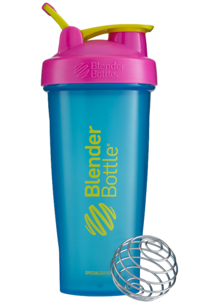 BlenderBottle Color of the Month Protein Shaker Bottle Subscription - Throwback 80s Shaker