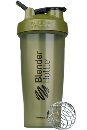 BlenderBottle Color of the Month Protein Shaker Bottle Subscription - Army Green