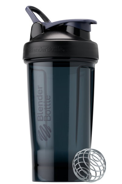 Blender Bottle Pro Series Shaker Cup Bottle 24OZ 2 Pack Leak Proof Blue &  Grey