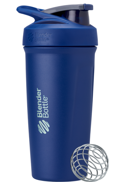 ASRV x Blender Bottle Strada Insulated Stainless Steel Shaker - Black “ASRV”