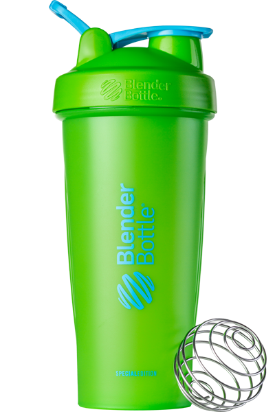 BlenderBottle Color of the Month Protein Shaker Bottle Subscription - Vera Bright Green