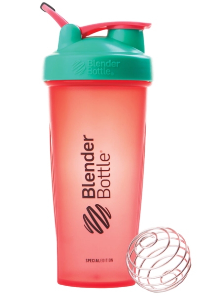BlenderBottle Color of the Month Protein Shaker Bottle Subscription - Watermelon Pink