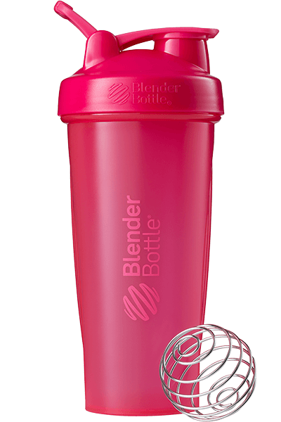 BlenderBottle 32oz Classic Shaker Cup with Wire Whisk BlenderBall