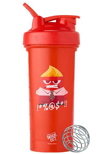 BlenderBottle【Prostak】Shaker Bottle with Pill Organizer and