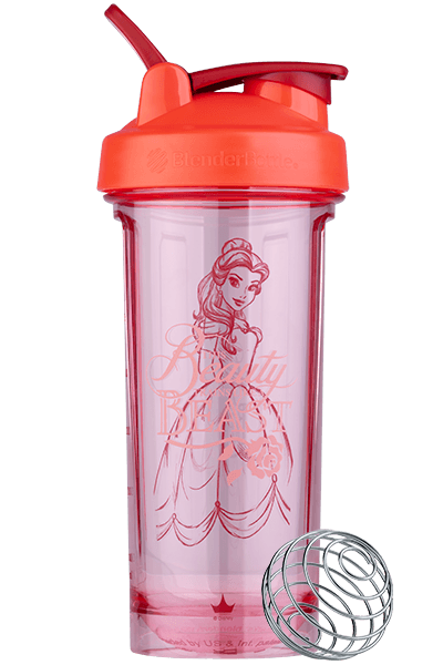 BlenderBottle - Disney Princess - Pro Series - Belle - This Beauty Trains Like a Beast