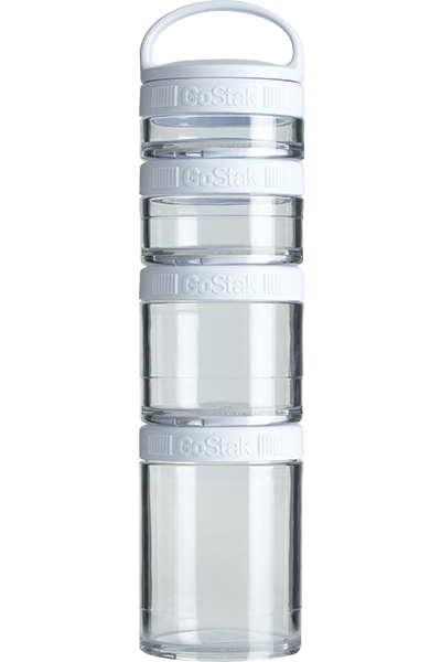 Blender Bottle 4 Section GoStak Starter (2-Pack)