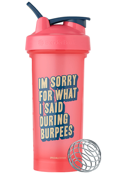 BlenderBottle - Gym Humor Special Edition - Burpees