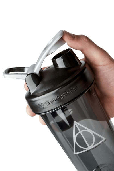 BlenderBottle Harry Potter Pro Series 28ounce Shaker Bottle, Bolt & Glasses