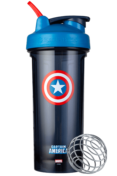 Marvel Odor-Resistant Shaker Cups and Shaker Bottles