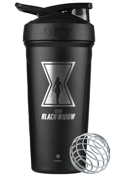 BlenderBottle - Marvel Strada Stainless Steel - Black Widow