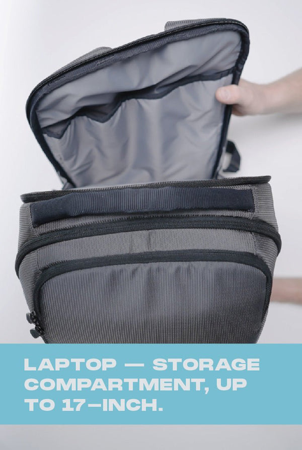 Meal Prep Bags with Cooling Compartments BlenderBottle