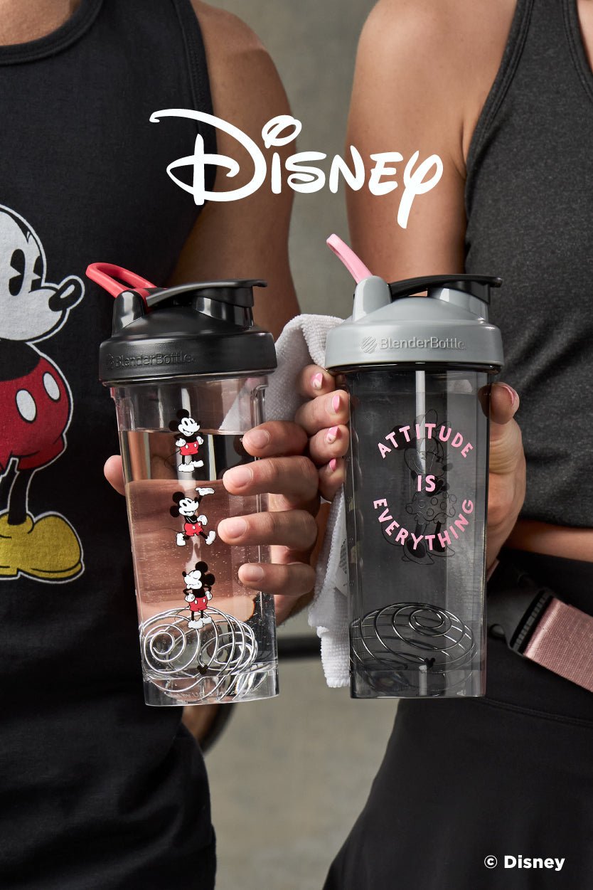 Blender Bottle Pro Series 28 oz. Mickey and Minnie Shaker - Mickey No Sweat