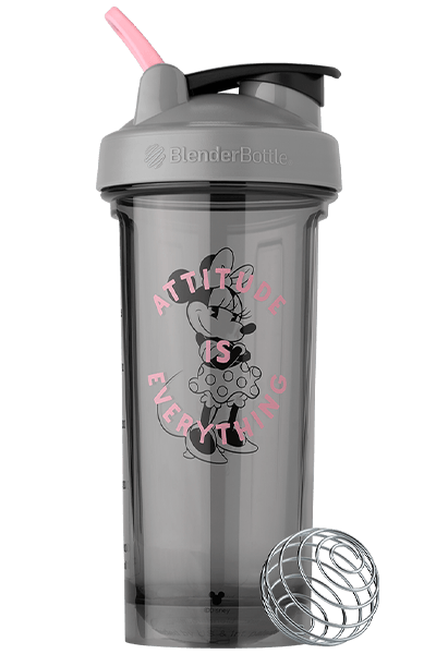 Blender Bottle Pro Series 28 oz. Princess Shaker Cup with Loop Top - Ariel