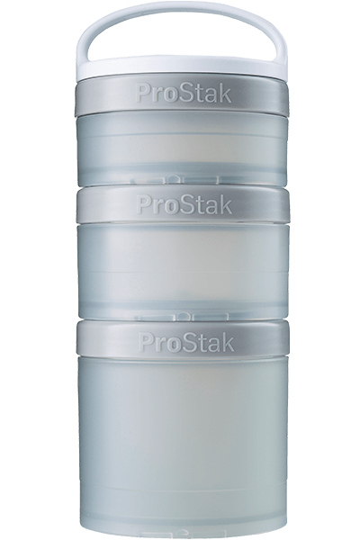 BlenderBottle - ProStak® Expansion Pak - Starter 3Pak w/ Handle Pebble