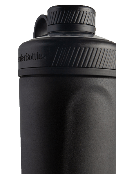 BlenderBottle Radian Insulated Stainless Steel Shaker Bottle Matte Black 26 oz