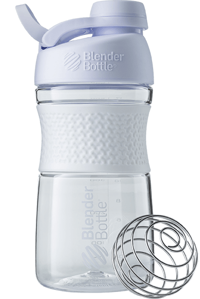 BlenderBottle - SportMixer® - 20 oz Clear/White