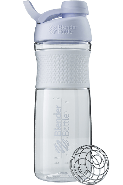 BlenderBottle - SportMixer® - 28 oz Clear/White | Color#Clear/White_Size#28 oz