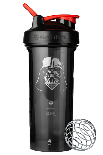 BlenderBottle Star Wars Pro Series 28-Ounce Shaker Bottle, Darth Vader Helmet