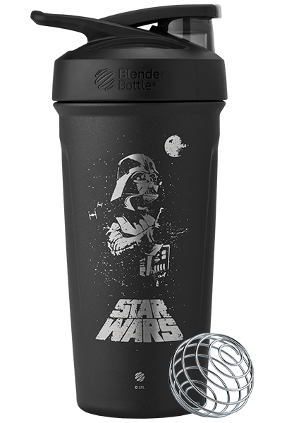 BlenderBottle Star Wars Pro Series 28-Ounce Shaker Bottle, Rebel Badge