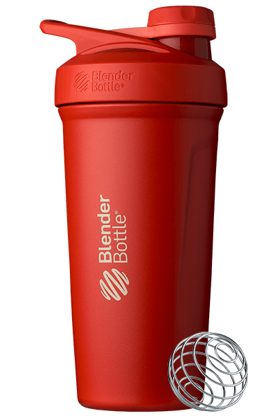 BlenderBottle - Strada™ Insulated Stainless Steel Twist - Red
