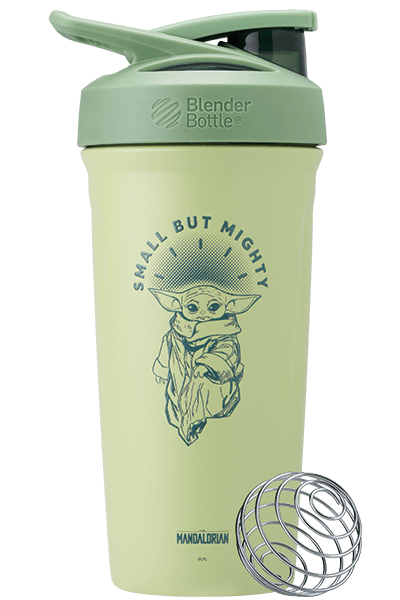 BlenderBottle - The Mandalorian - Strada Insulated Stainless Steel - Grogu - Small but Mighty | Color#Grogu - Small but Mighty